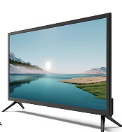TV LED 24 INCH thời gian phản hồi 8ms, màu Đen và tần số đồng bộ 50Hz/60Hz