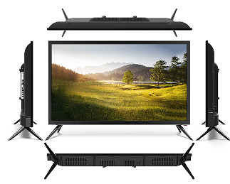 43 Inch Frame TV LED bình thường Anolog TV hỗ trợ USB cho đa phương tiện