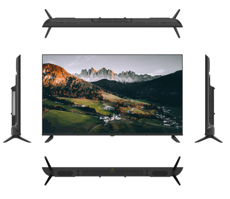 Android 55 inch QLED TV 4K điều khiển từ xa tùy chỉnh với thiết kế không khung